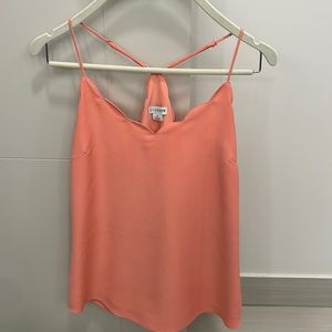 J. Crew lined scalloped cami I’m size 4.